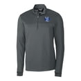thumbnail image 2 of Men's Cutter & Buck Steel Air Force Falcons Traverse Stripe Quarter-Zip Pullover Top, 2 of 3