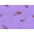 thumbnail image 1 of Ahgly Company Machine Washable Indoor Rectangle Transitional Bright Lilac Purple Area Rugs, 2' x 5', 1 of 7