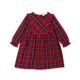 thumbnail image 1 of Vestido Beebay a cuadros tartán con canesú rojo, 4 años, 1 of 6