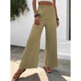thumbnail image 2 of PTHTECHUS Women's Wide Leg Palazzo Lounge Pants with Light Weight Loose Comfy Casual Pajama Pants, 2 of 7