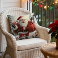 thumbnail image 7 of Christmas Decorative Pillow Covers 18x18" for Holiday Party Supplies Christmas Decorative Pillow Cases with Soft Fabric Hidden Zipper, 7 of 7
