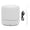 White, variant on Xirurus Bluetooth 5.0 Mini Speaker Portable Wireless Outdoor Audio System with Clear Stereo Rich Bass Compact Built-In Battery and Hanging Chain White