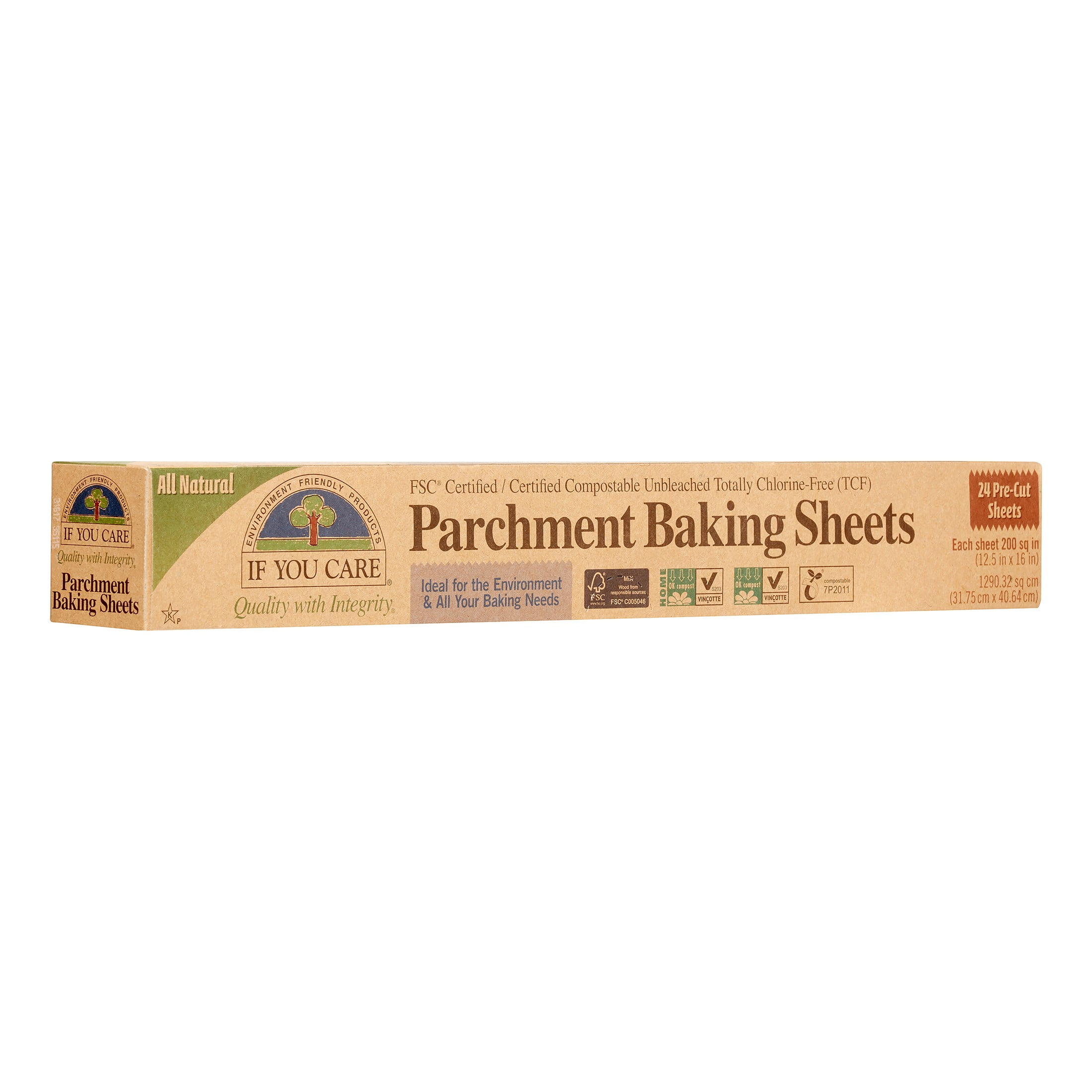 If You Care Baking Sheets, Parchment - 24 pre-cut sheets