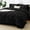 Black-Queen, variant on Black Queen 7-Piece Pintuck Bed-in-a-Bag All Season Bedding Set