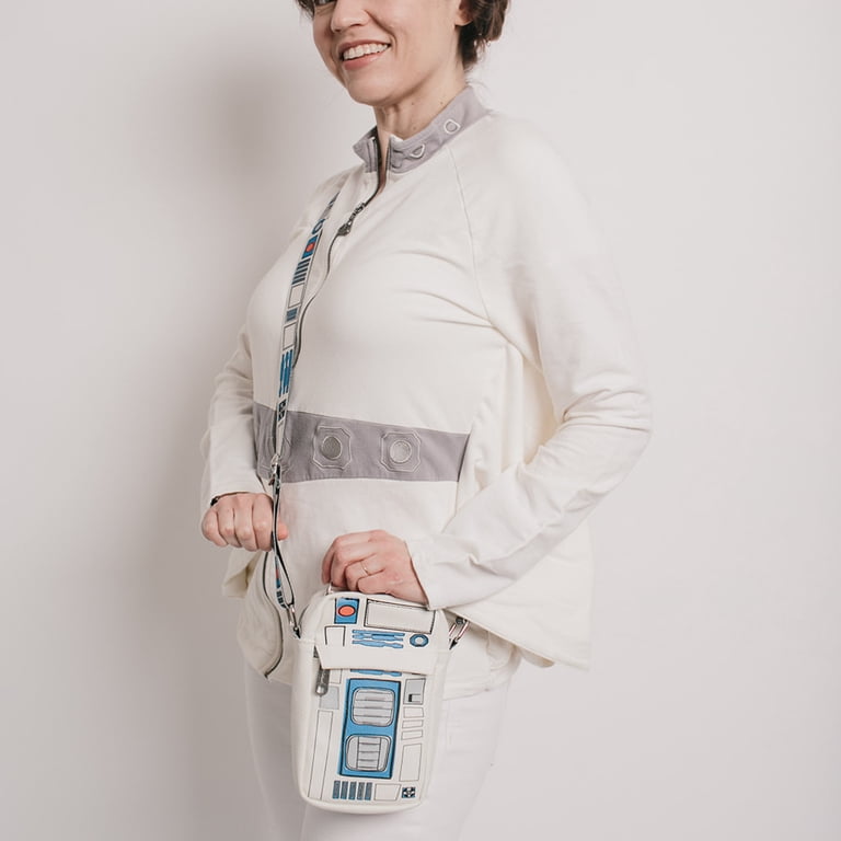 Buckle-Down, Star Wars R2-D2 Crossbody Bag, Vegan Leather