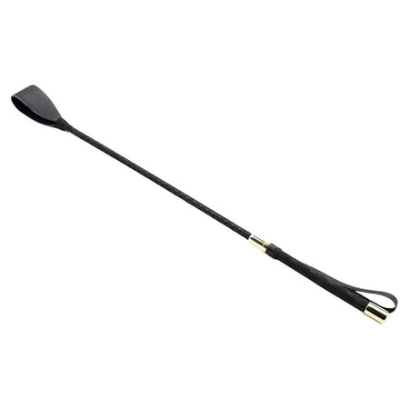 

Faux Leather Riding Crop Toys Bed Equestrianism for Women Couples SM Training Horse Crop Leather Riding Crop 54CM