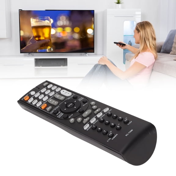 Receptor Control Remoto Del Receptor Botones Sensibles Control Remoto De Repuesto Con Batería Para Receptores AV Onkyo TX SR506