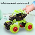thumbnail image 4 of Ficcug 2 Pcs Pull Back Cars Toys Trucks,Friction Powered Cars for Kids,Alloy Off-Road Climbing Vehicles,Inertia Car Toys for 3 4 5 6+ Year Old Boys Girls, 4 of 7