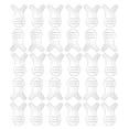 thumbnail image 3 of Lash Brush 60Pcs Plastic Eyelash Lift Tool For Ladies Salon Use Design White Color Eyelash Lifting, 3 of 3