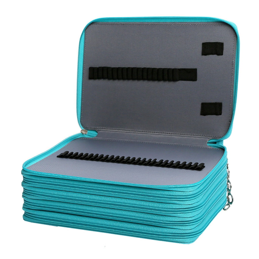 Large Pencil Case with 252 Compartments, Multifunction Pencil Organizers Bag Pencil Case with Zippers for Adults Teens