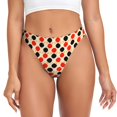 thumbnail image 1 of Balery Table Tennis Rackets Tangas de Algodón para Mujer con Estampado – Ropa Interior Sexy, Transpirable, G-string-X-Large, 1 of 6