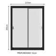 thumbnail image 3 of Ropero Closet Madesa Dallas Plus 2 Puertas Corredizas NB, 3 of 5
