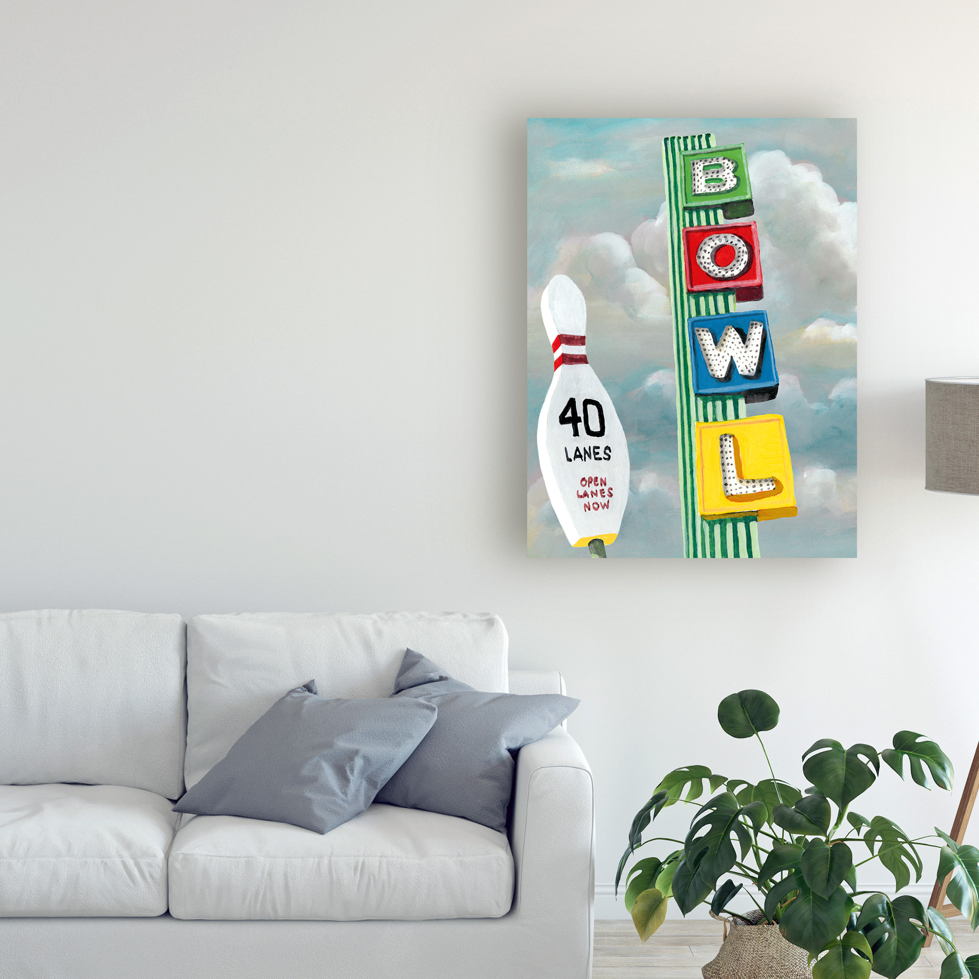 Trademark Fine Art 'American Roadside I' Canvas Art by Naomi McCavitt