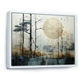 thumbnail image 2 of Designart "Japon Art peaceful Zen Minimalism I" Japanese Floater Framed Canvas Wall Art, 2 of 7