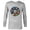 Athletic Heather, variant on Marvel Avengers A-logo Circle Super Hero Family Trip 2024 - Long Sleeve T-Shirt for Men - Customized-White