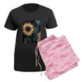 thumbnail image 5 of CafePress - Sunflower Life Pajamas - Women's Short Sleeve Print T-Shirt and Pants Dark Cotton Pajama Set, 5 of 7