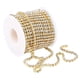 thumbnail image 2 of Accesorios Cadenas de Fila Cristal Ropa Rhinestone Artesanía Decoración Decoración dorado, 2 of 9