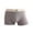 Gray, variant on LYEAA Mens Cotton Underwear with Pouch Soft Breathable Boxers Solid Plus Comfortable Underpants Elastic Waistband Fashion Briefs No fly Black L