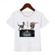 thumbnail image 5 of Camisetas de algodón de Jurassic Park para cumpleaños del 2 al 9.º cumpleaños, camisetas personalizadas de dinosaurios, camisetas divertidas para niños, camisetas de cumpleaños para niños, 5 of 5