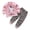 B3-Light Pink, variant on CAUYDY Sizes 18-24 Months Baby Girls Pajamas Toddler Boys Sleepers Long Sleeve Top and Pants 2Pcs Set Cute Infant Outfits Fall Winter,Pink
