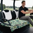 thumbnail image 5 of XYZCANDO Golf Ball Paw Print Golf Cart Seat Cover | 4 Storage Pockets Non-Slip | For Men Women Golf Lovers Pet Owners, 5 of 9
