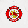 thumbnail image 4 of Inktastic Maltese Cross Firefighter Boys or Girls Baby T-Shirt, 4 of 5