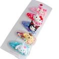 thumbnail image 5 of New children's hair accessories baby hairpin cute cartoon Sanrio quicksand clip hairpin BB broken hair bangs clip women, 5 of 5