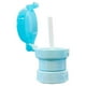 thumbnail image 1 of Tapa de botella de agua para niños a prueba de derrames, tapa de botella de agua de jugo con pajita y funda de correa, 1 of 1