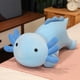 thumbnail image 1 of Figura de Axolotl de peluche ponderada súper suave, juguetes de peluche de Axolotl para reptiles, 1 of 4