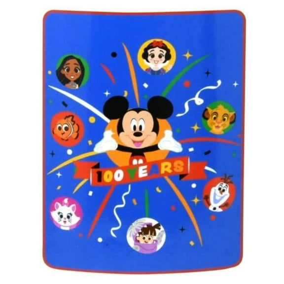 Disney Mickey Mouse 46 x 60 Inch Kids Fleece Throw Blanket Super Soft Bed Decor