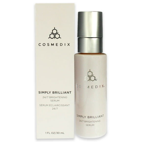 Simply Brilliant 24-7 Brightening Serum by CosMedix for Unisex - 1 oz Serum