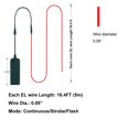 thumbnail image 5 of 1m Neon Rope Light with Battery Pack Neon Flashing, 5 of 5