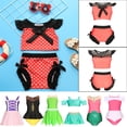 thumbnail image 2 of Bañador de 2 piezas para niña, ropa de playa Bonita, traje de baño de Blancanieves, ropa de baño infantil Aurora Rapunzel, 2024, 2 of 5