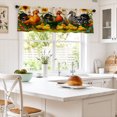 thumbnail image 3 of AshasdS Farmhouse Ducks & Sunflowers Window Valance Country Birds Short Curtain Rod Pocket for Kitchen Room, 3 of 5
