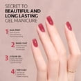 thumbnail image 4 of Esmalte de uñas en gel GAOY Jelly Nude Sheer Pink 16 ml Blushing Red, 4 of 6