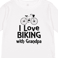thumbnail image 4 of Inktastic I Love Biking with Grandpa Boys or Girls Long Sleeve Toddler T-Shirt, 4 of 5