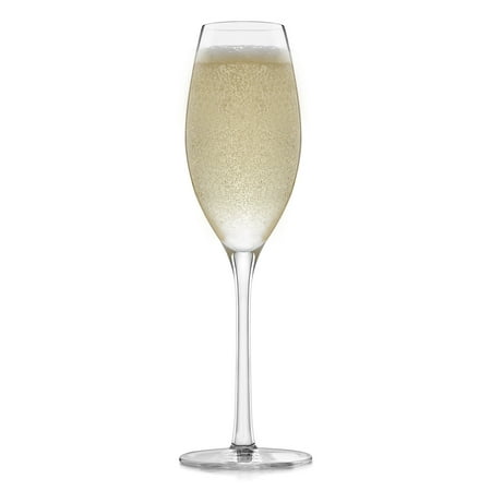Stemless Flute Glass - Libbey Signature Westbury Champagne Flute Glasses, Set of 4