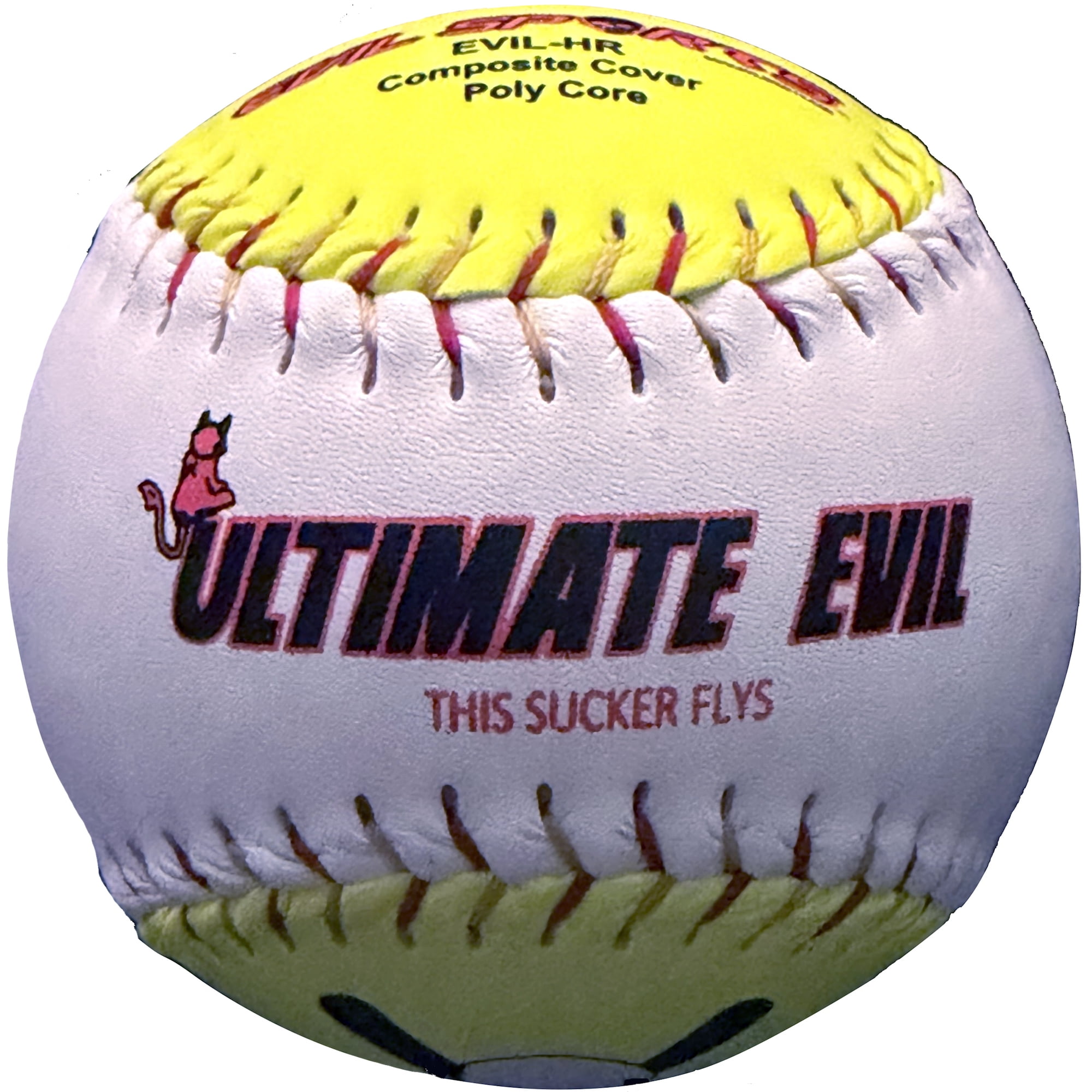 Evil Sports 12 Inch Softballs Stadium Edition Unsanctioned Only For Hitting Bombs