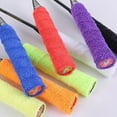 thumbnail image 4 of Anti-slip Breathable Sport Over Grip Sweatband Tennis Overgrips Tape Badminton Racket Grips Sweatband Fishing Rods OverGrip Band Orange, 4 of 6