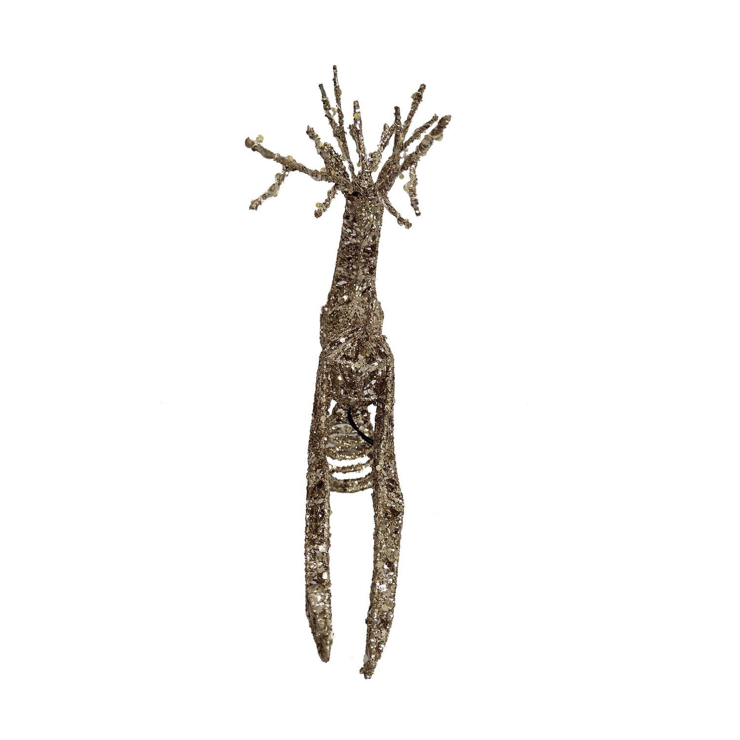 Holiday Time 11.5" Deer Christmas Tree Toppers with LED Micro Lights