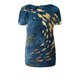 thumbnail image 5 of Blusa de manga corta con estampado de cuello redondo informal para mujer a la moda, Tops de verano Pompotops hkajfhjk462788, 5 of 5
