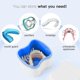 thumbnail image 2 of Dental Retainer Box with Rinseable Basket, Denture Box Denture Storage Container for Soaking and Cleaning Dentures - Blue, 2 of 5