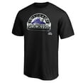 thumbnail image 2 of Men's Black Colorado Rockies Midnight Mascot T-Shirt, 2 of 3