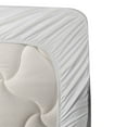 thumbnail image 3 of Ambesonne Fleur De Lis Fitted & Top Sheet Set with Shams, Lily Royalty, Purple Green, 3 of 4