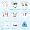 thumbnail image 3 of Bolsa de maquillaje para niños, juego de juguetes para niñas, regalo de cumpleaños, seguridad, 48 piezas, 3 of 5