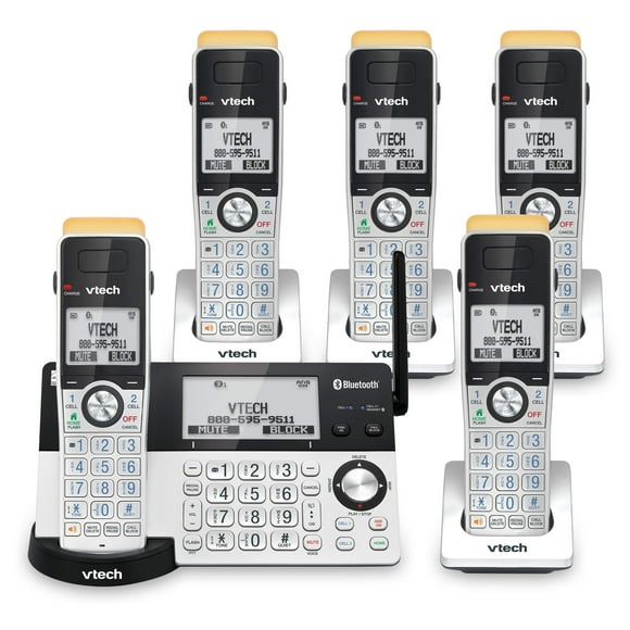 Teléfono inalámbrico VTech IS8151-5 Super Long Range 5