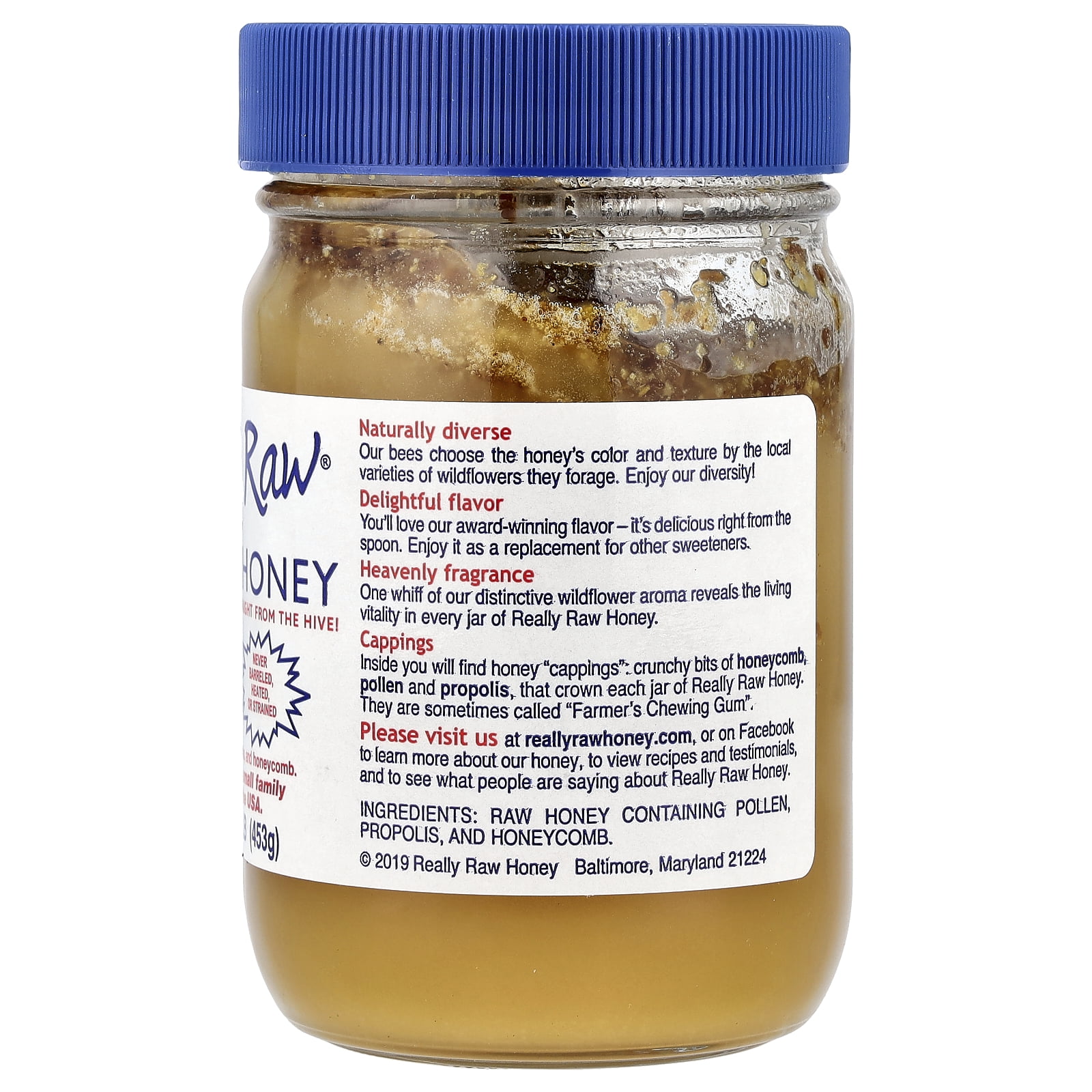 Really Raw Honey, 1 lb