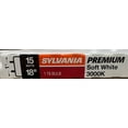 thumbnail image 2 of (6 pack) Sylvania 22510 F15T8/DSW 15 watt T8 Fluorescent Tube 18 inches Premium Soft White 3000K, 2 of 2