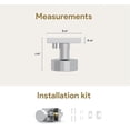 thumbnail image 4 of Mega Handles | Suana Passage Knob | Polished Chrome, 4 of 4