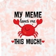 thumbnail image 4 of Inktastic Meme Loves Me Grandson Boys or Girls Toddler T-Shirt, 4 of 5